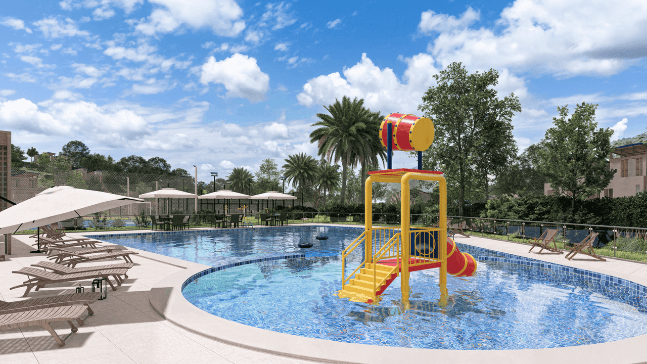 Render de la piscina